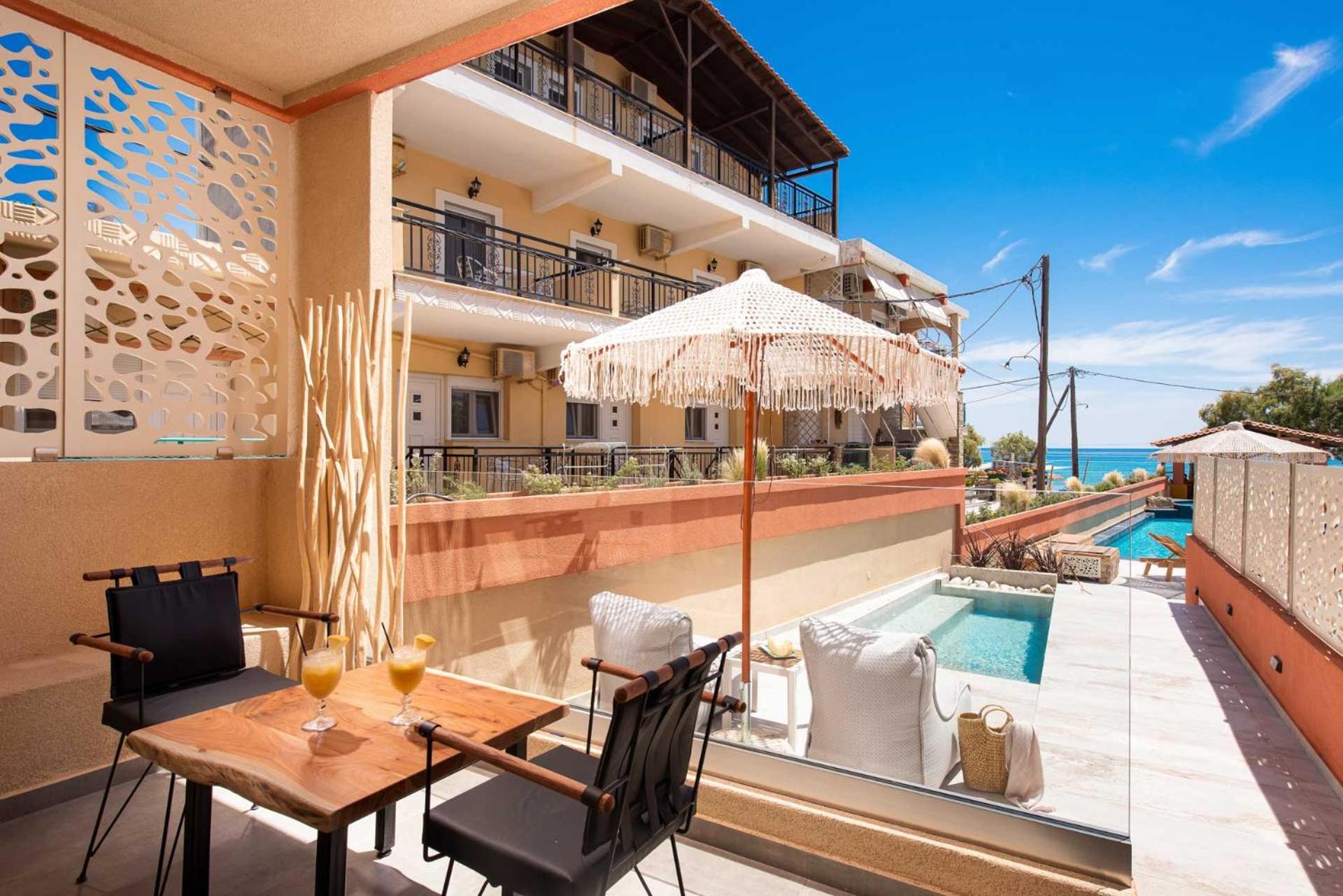 Castaway Suites - Studios Christos Limenaria  Exterior foto